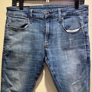 Raw Men's Blue Jeans